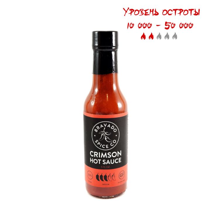 Гострий соус Bravado Spice Co. Crimson Hot Sauce