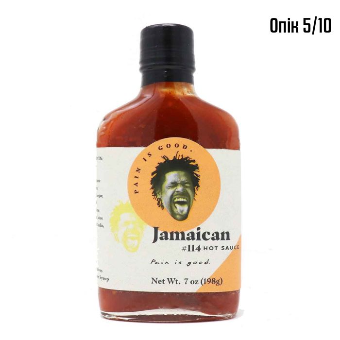 Гострий соус Pain is Good Batch #114 Jamaican Hot Sauce