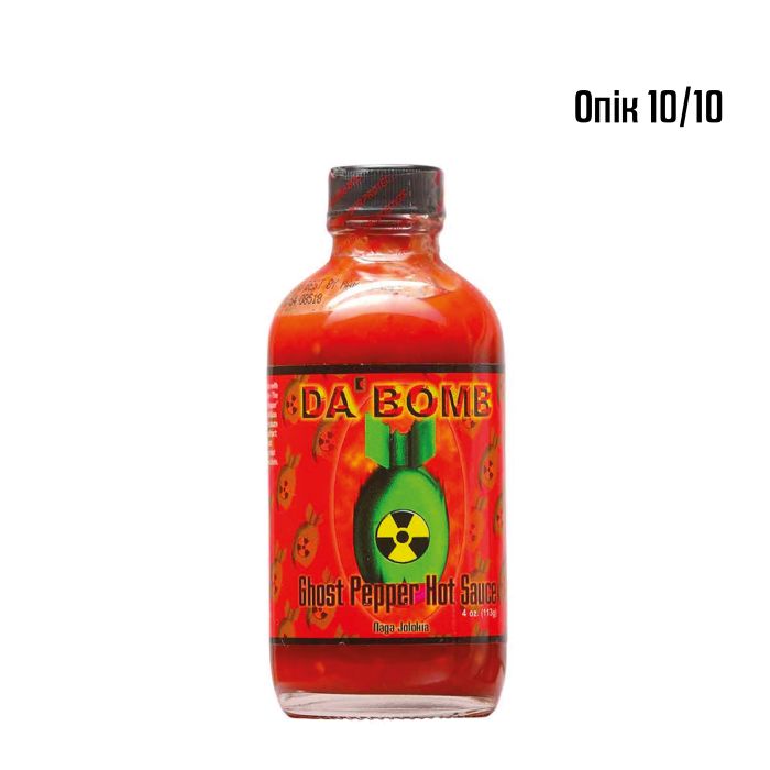 Гострий соус Da Bomb Ghost Pepper Hot Sauce