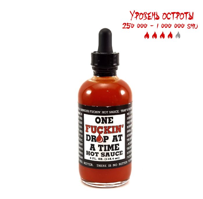 Гострий соус One Fuckin' Drop at a Time Hot Sauce