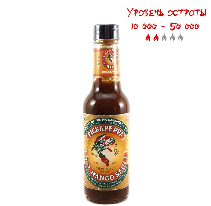 Гострий соус Pickapeppa Hot Mango Hot Sauce