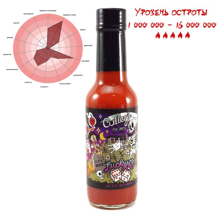Гострий соус Lucky 13 Hot Sauce