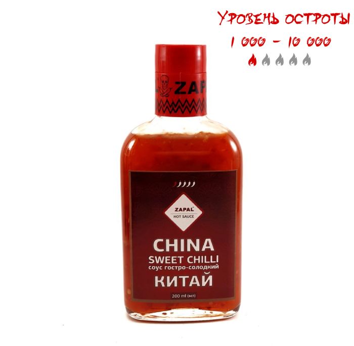 Соус Zapal China Sweet Chilli, соус гостро-солодкий Китай