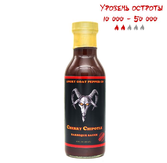 Гострий барбекю соус Angry Goat | Cherry Chipotle BBQ