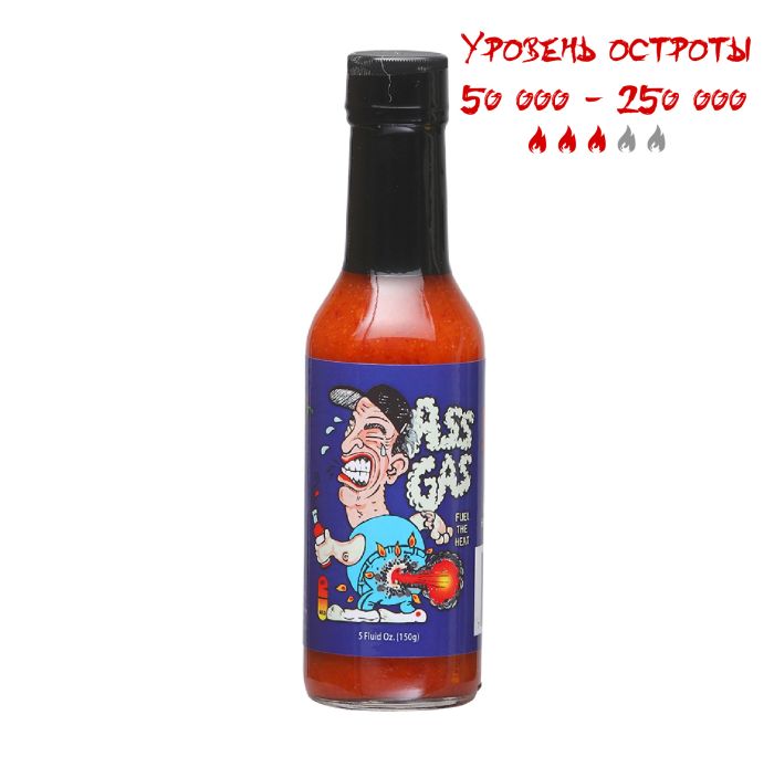Гострий соус Ass Gas Hot Sauce