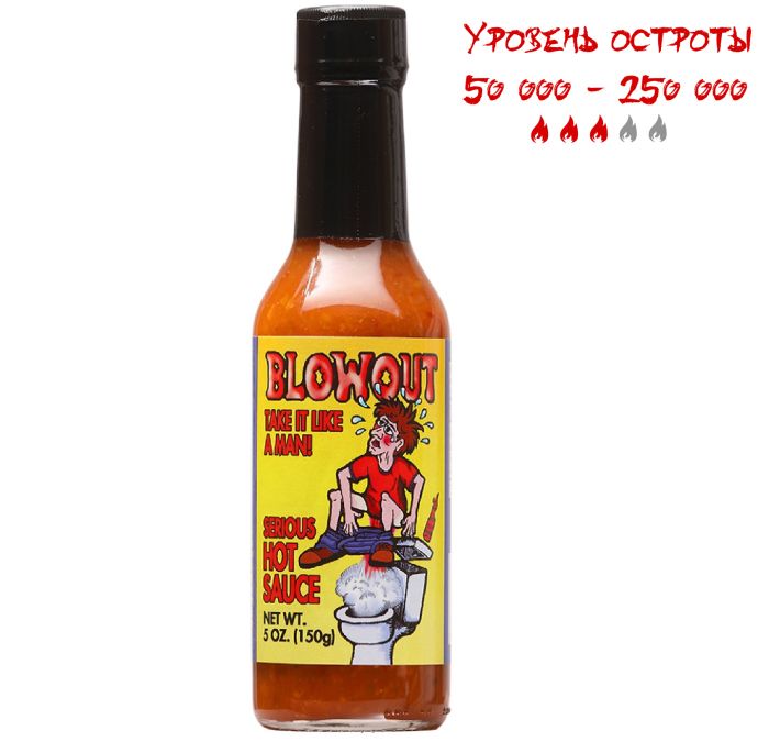 Гострий соус Blowout Habanero Hot Sauce