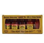 Набір гострих соусів Arizona Gunslinger 3/4 oz BBQ & Steak Sauce Variety Pack