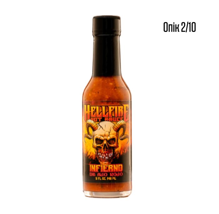 Гострий соус NEW! Infierno De Ajo Rojo - Red Garlic Spicy Ketchup