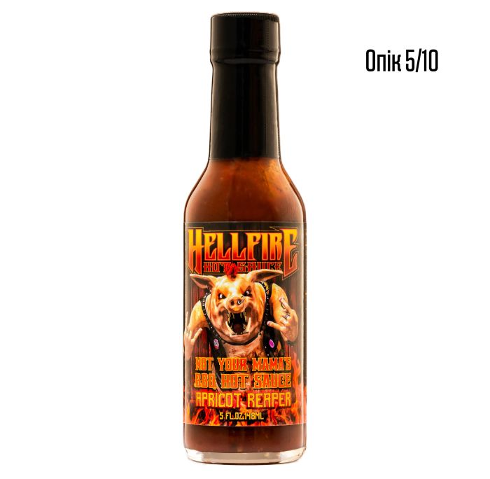 Гострий соус NEW! Apricot Reaper - Not Your Mama's BBQ Hot Sauce