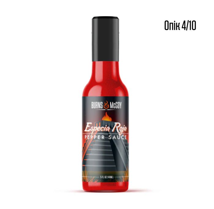 Гострий соус Burns & McCoy Especia Roja Hot Sauce