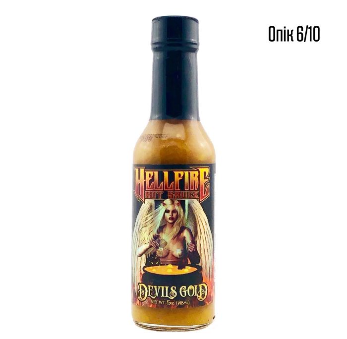 Гострий соус Hellfire Devil's Gold Hot Sauce