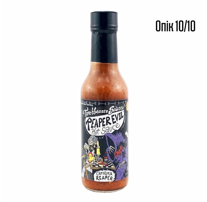 Гострий соус (NEW) Torchbearer Reaper Evil Hot Sauce 