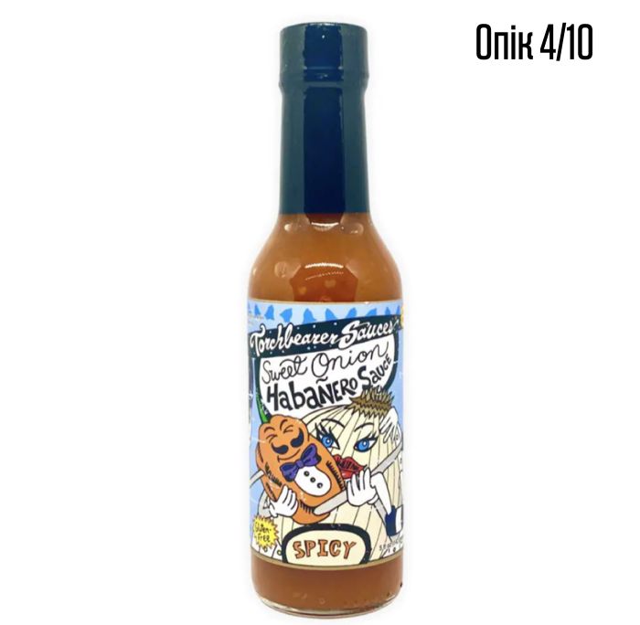 Гострий соус Torchbearer Sweet Onion Habanero Hot Sauce