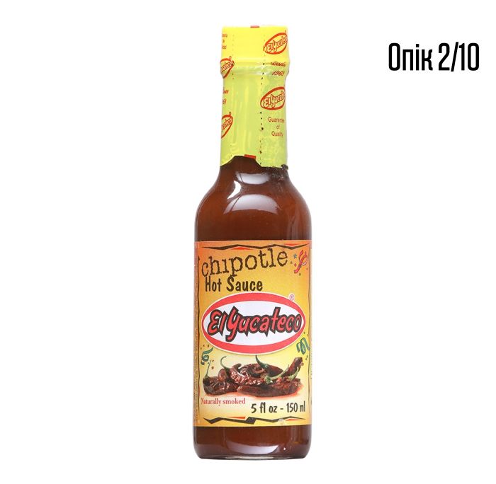 Гострий соус El Yucateco Chipotle Hot Sauce
