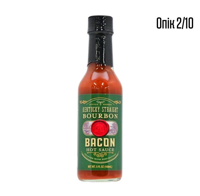 Гострий соус Kentucky Straight Bacon Jalapeno Bourbon Hot Sauce