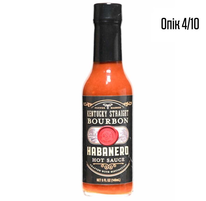 Kentucky Straight Bourbon Habanero — соус із бурбоном і хабанеро | США