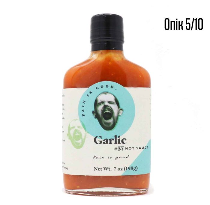 Гострий соус Pain is Good Batch #37 Garlic Hot Sauce