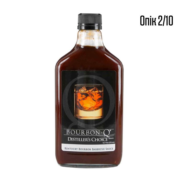 Гострий соус BourbonQ Distiller's Choice BBQ Sauce