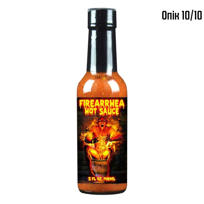 Гострий соус Hellfire Firearrhea Hot Sauce