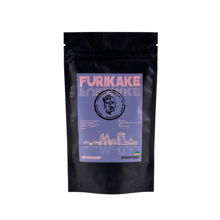 Furikake Shrimp від Peppery Things — японська приправа з креветкою і тунцем, 50 грам
