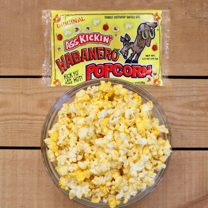 Ass Kickin' Habanero Popcorn — гострий попкорн із хабанеро
