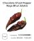 Насіння гострого перцю Chocolate Ghost Pepper Naga Bhut Jolokia, 5 штук