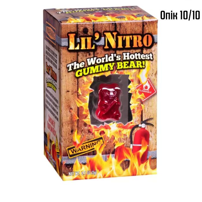 Найгостріший у світі желейний ведмедик Lil' Nitro: The World's Hottest Gummy Bear