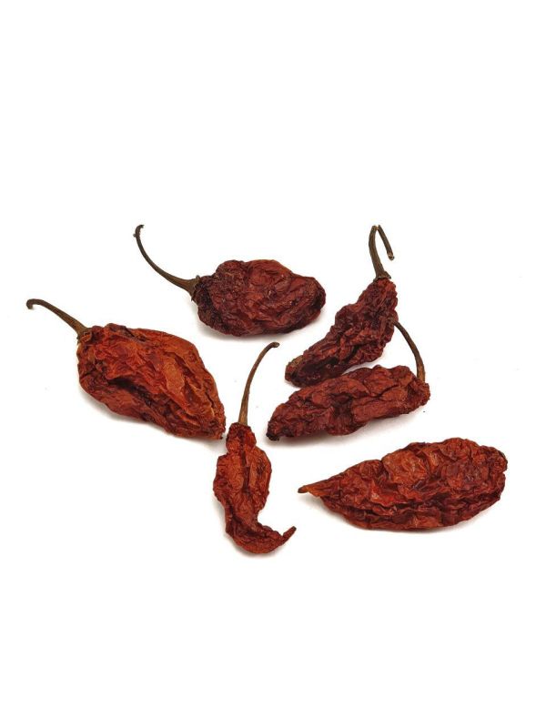 Копчений, сушений перець Naga Jolokia (Bhut Jolokia)
