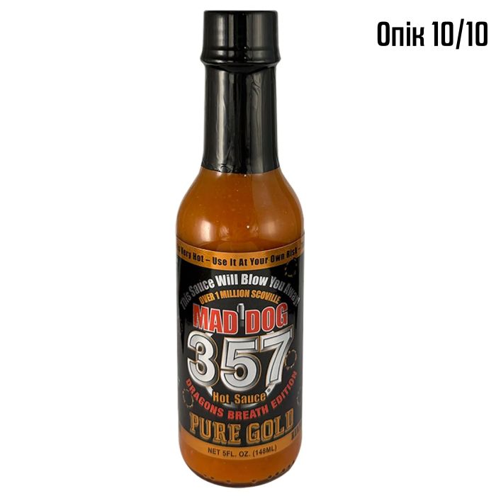 Гострий соус Mad Dog 357 Pure Gold Hot Sauce