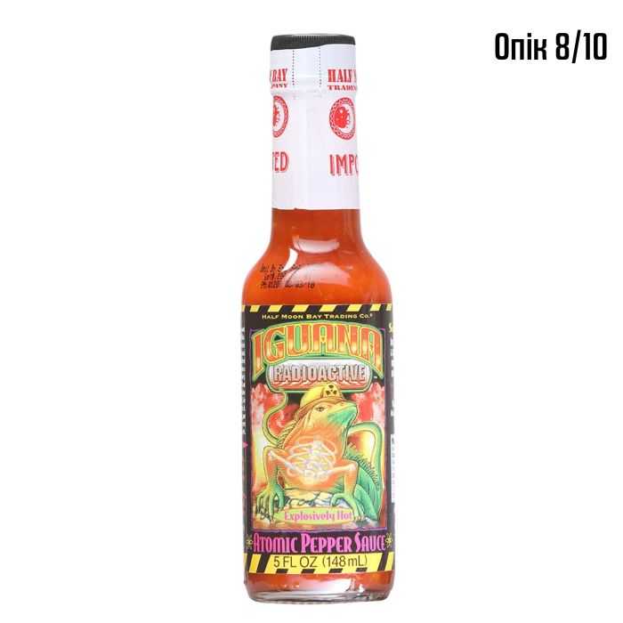 Гострий соус Iguana Radioactive Atomic Pepper Hot Sauce