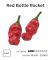 Насіння гострого перцю Red Bottle Rocket, 5 штук