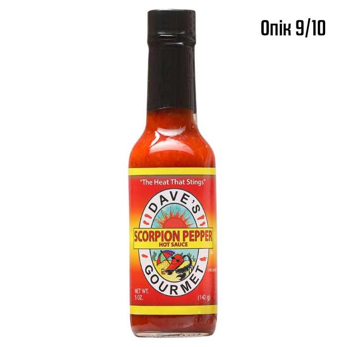 Гострий соус Dave's Gourmet Scorpion Pepper Hot Sauce