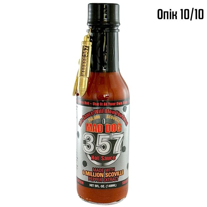 Гострий соус Mad Dog 357 Silver Edition Hot Sauce