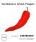 Насіння гострого перцю Tombstone Ghost Pepper, 5 штук